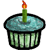 birthday cupcake