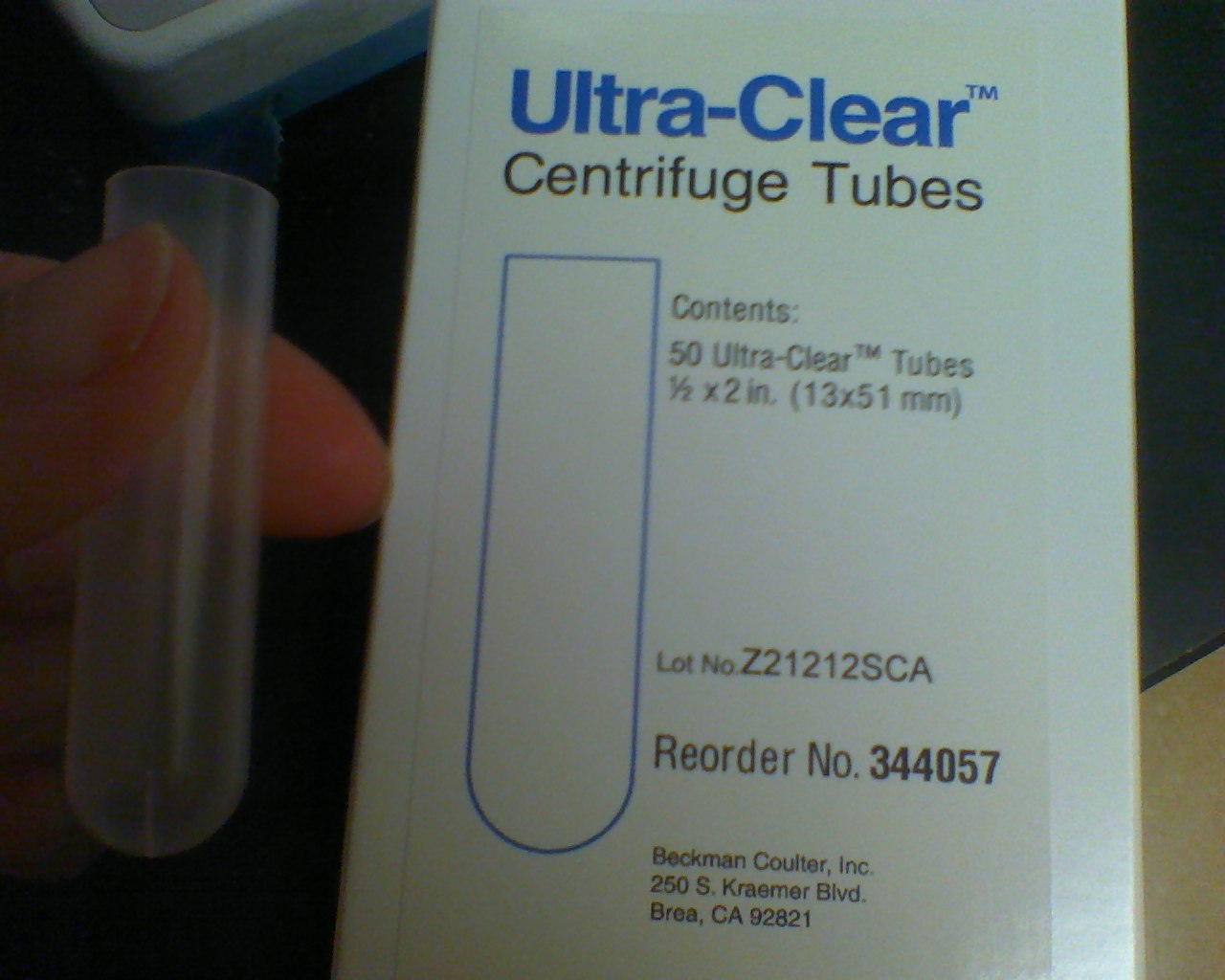 UltraClear ultracentrifuge tubes