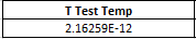 Temp Ttest